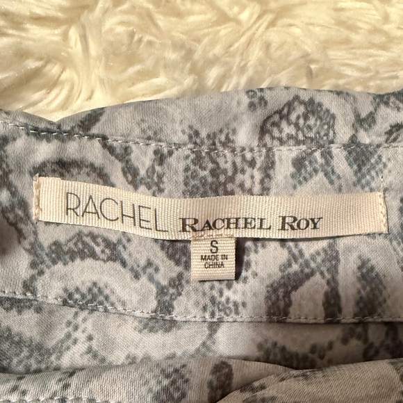 NWOT Rachel Roy Pleated Blouse - Picture 5 of 10